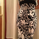 My own hips bcuz I didn't add hips. Dress still a Lil loose to show waist....