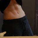 Glad to know my abs really are there!! Still have lots of work to do on them though!