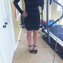 Feeling happy in this dress!  11 weeks 4 days