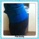 flat back side