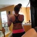 Taken two days before surgery{Back View} I hate this ugh!!!!