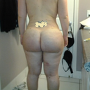 You see the crease I'm talking about. I'm working on it !!! 3 weeks