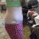 I can stand up pretty much straight now.