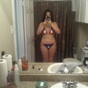 This a regular and more loose fitting bikini but another shot of how he rounded my hips out.