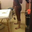 my first massage..my face is swollen