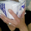 My face was on fire, the ice packs were heaven! I took the pic myself when the technician left the room.