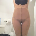 cardboard in front,pads on side 3 weeks post op