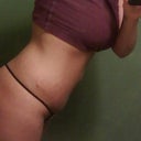 1st Tummy Tuck performed....my stomach is full on my scar and i have dog ears where my incision was closed...you can't really tell in pic. but my pubic area was extreamly full and normally stuck out