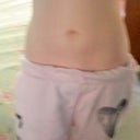 This photo came out a bit fuzzy, I am not sure why. My only concern is this area around my belly button, it is a bit larger than the rest. It is only noticeable when I over eat or if I am a bit bloated during certain times of the month (you know what I mean, ladies).