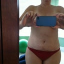 front, still a bit of swelling, but not much