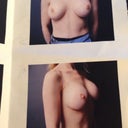 my before pictures---11 years after my first surgery, when I noticed that my right breast seemed to be losing volume