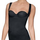 Hanes Torset also comes in Nude. I'm a 36c Bra size and bought a Large..It fits very comfortably but since I had lipo done between my breast and armpit (which caused swelling) I had to wait a few days before I could wear it, but I love it and it doesn't even show lines through clothes!