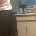 SECOND PHOTO OF LOST VOLUME COMPARED TO 4 WEEK PHOTO BUT MAINTAINED SHAPE AND NOT AS FLAT AS PRIOR