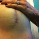 Underneath at 8 months