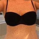 Illegal underwire (shhh...!!!!) required for brief stint.  Actually hit beneath my incisions.