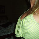 same dress side view...nothing but CLEAVAGE!!