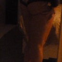 this view actually makes my butt look more generous than it actually is. i had children and weightloss and lost a very round perky medium sized butt :( ..now im ready for a big booty and a new body!