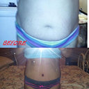 before and after - one month