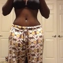 flat tummy and cute belly button finally.