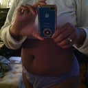 Prior to going to the gym! My scar is healing nicely! I think? lol