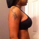 Side view with bra..