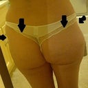 I want to fill in the side "dents" and also fill in the upper part of my butt.