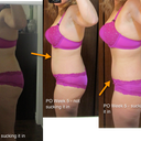 PO Week 5 - not seeing a lot of difference between weeks 4 & 5 even when I'm sucking it in.  Was hoping after TT wouldn't have to suck it in. :(