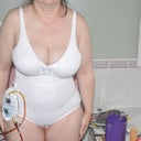 Day 4 post op, drain in, new girdle