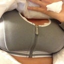 They are huge, hopefully tomorrow ill see them without the bra