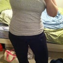 Clothed, 3 weeks post op, glad to see that they are still "big" !