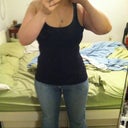 Clothed again--much more in proportion with my body!  So happy :)