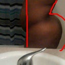 side view no projection :(( from my rear view it looks as though i should have projection butt noo lol (before pic)