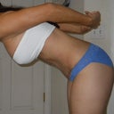 2 weeks post op - bent over side view