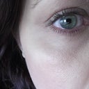 me with mascara and primer!!! no eyelashes!