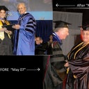 First was when I got my BSW. 2nd was when I got my MSW. 