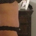 Side view a little swollen down low