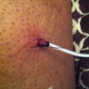 Drain tube hole