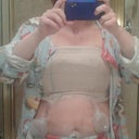 Day 2 . No bra. Wrapped with ace bandages and tape.
