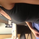 With my tank on over the implants.
