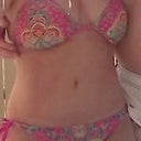 getting in the hot tub w/ the hubby :) 4/6/13