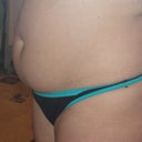 Bye bye big belly! yes i do look 7 months pregnant!