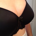 I haven't had a bra fit against my ribs in the center in forever!  :D