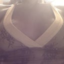 12 days PO breast lift (no implant) tried on a halter top that I wouldn't dare wear without a bra before lift.  Now the girls sit up without a bra.  Loving this at 43 years old.
