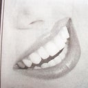 My favorite shape of teeth look like this.  When mine are straighten by Invisalign, I complete the dental implants.  I will bond my front teeth to look like this!