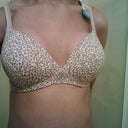I month post op...Trying out an actual bra (no wire)...