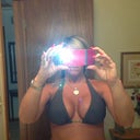 I think they look amazing, but that's my own opinion.  I have a red line under the swim top, I just came home from the gym, (sports bra and sweat)