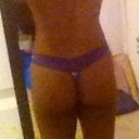 This is my little baby butt b4 weight gain. There is barely any back fat.