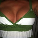 Tank with no bra never thought that would happen!!
