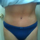 october   just began doing crunches and lite workouts again