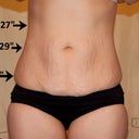 front, with measurements